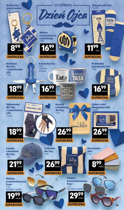 Delikatesy Centrum - gazetka promocyjna Gazetka  do środy 24.06 - strona 39
