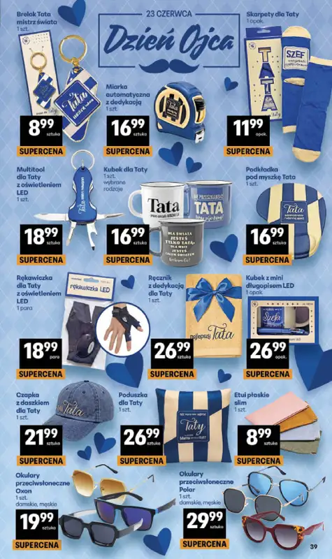 Delikatesy Centrum - gazetka promocyjna Gazetka  do środy 24.06 - strona 39