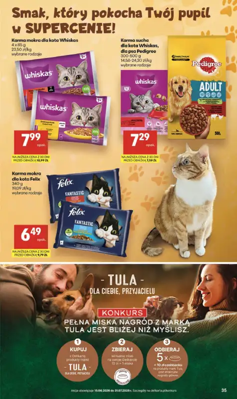 Delikatesy Centrum - gazetka promocyjna Gazetka  do środy 24.06 - strona 35