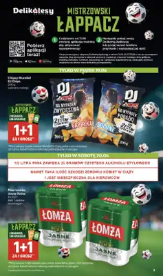 Delikatesy Centrum - gazetka promocyjna Gazetka  do środy 24.06 - strona 5
