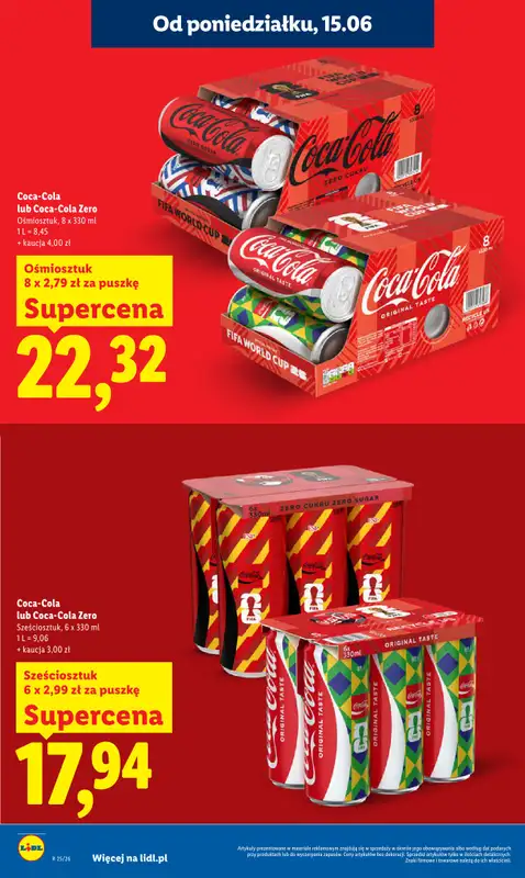 Lidl - gazetka promocyjna Oferta od poniedziałku od poniedziałku 15.06 do środy 17.06 - strona 18