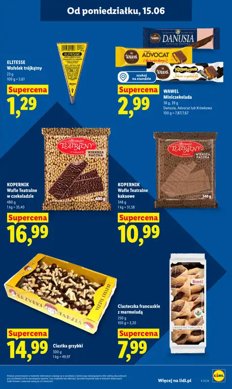 Lidl - gazetka promocyjna Oferta od poniedziałku od poniedziałku 15.06 do środy 17.06 - strona 49