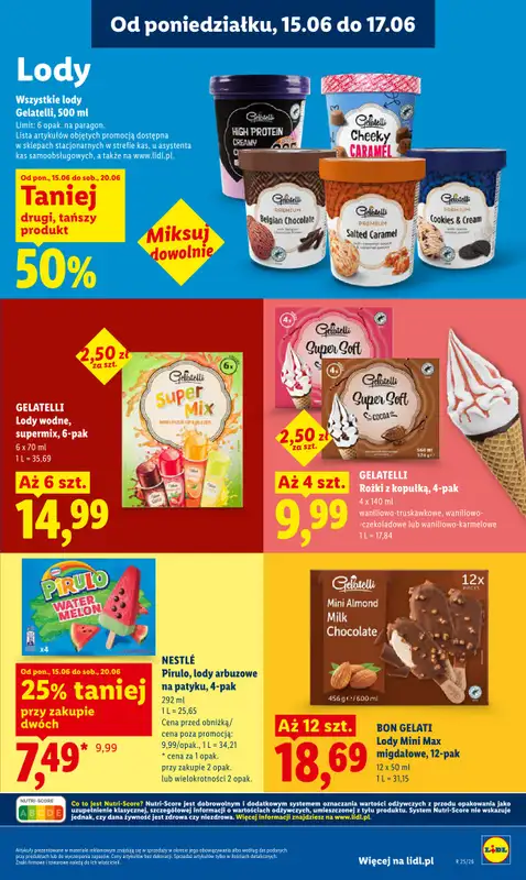 Lidl - gazetka promocyjna Oferta od poniedziałku od poniedziałku 15.06 do środy 17.06 - strona 75