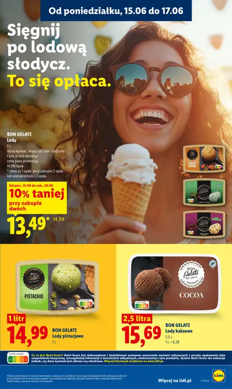 Lidl - gazetka promocyjna Oferta od poniedziałku od poniedziałku 15.06 do środy 17.06 - strona 73