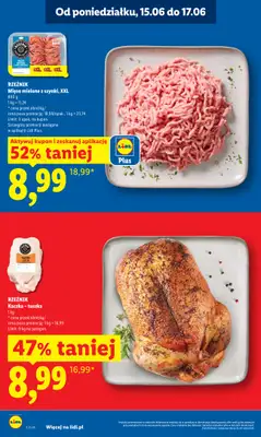 Lidl - gazetka promocyjna Oferta od poniedziałku od poniedziałku 15.06 do środy 17.06 - strona 10
