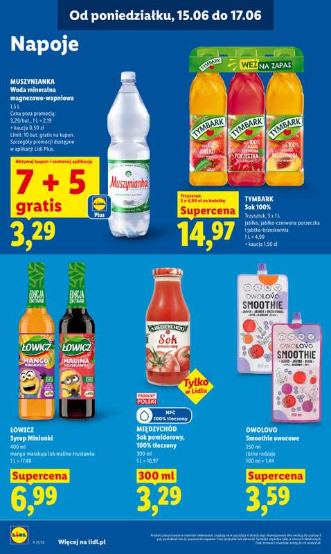 Lidl - gazetka promocyjna Oferta od poniedziałku od poniedziałku 15.06 do środy 17.06 - strona 76