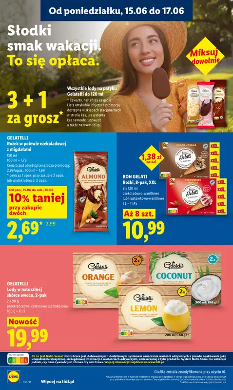 Lidl - gazetka promocyjna Oferta od poniedziałku od poniedziałku 15.06 do środy 17.06 - strona 74
