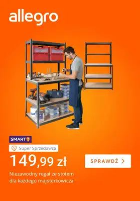 Allegro - gazetka promocyjna Jak tata majsterkuje, to Allegro od wtorku 16.06 do poniedziałku 22.06