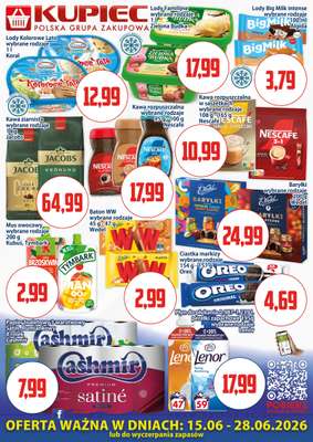 Kupiec - gazetka promocyjna Oferta plakatowa od poniedziałku 15.06 do niedzieli 28.06 - strona 3