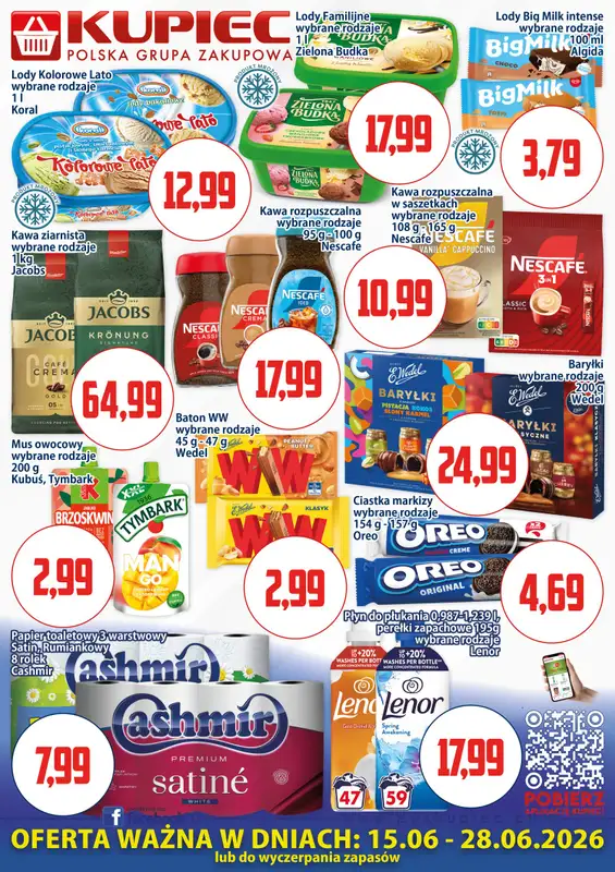 Kupiec - gazetka promocyjna Oferta plakatowa   - strona 3