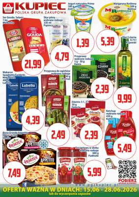 Kupiec - gazetka promocyjna Oferta plakatowa od poniedziałku 15.06 do niedzieli 28.06 - strona 2