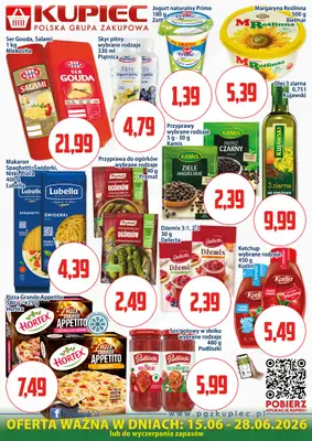 Kupiec - gazetka promocyjna Oferta plakatowa od poniedziałku 15.06 do niedzieli 28.06 - strona 2