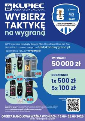 Kupiec - gazetka promocyjna Oferta plakatowa od poniedziałku 15.06 do niedzieli 28.06 - strona 5
