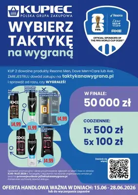 Kupiec - gazetka promocyjna Oferta plakatowa od poniedziałku 15.06 do niedzieli 28.06 - strona 5