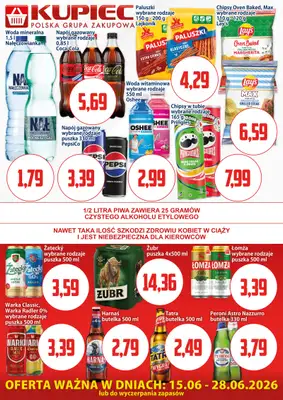 Kupiec - gazetka promocyjna Oferta plakatowa od poniedziałku 15.06 do niedzieli 28.06 - strona 4