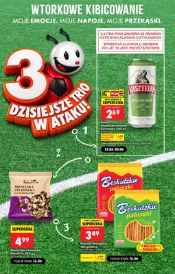 Biedronka - gazetka promocyjna Wtorkowe kibicowanie od poniedziałku 15.06 do soboty 20.06 - strona 4