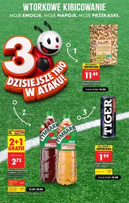 Biedronka - gazetka promocyjna Wtorkowe kibicowanie od poniedziałku 15.06 do soboty 20.06 - strona 3