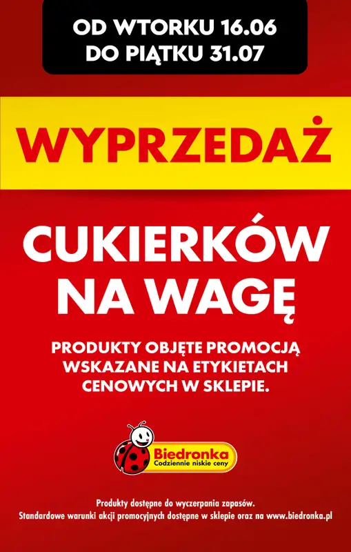 Biedronka - gazetka promocyjna Od poniedziałku od poniedziałku 15.06 do soboty 20.06 - strona 63