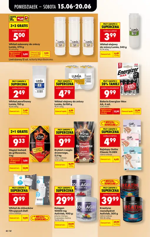 Biedronka - gazetka promocyjna Od poniedziałku, Z ladą tradycyjną od poniedziałku 15.06 do soboty 20.06 - strona 82