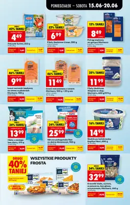 Biedronka - gazetka promocyjna Od poniedziałku, Z ladą tradycyjną od poniedziałku 15.06 do soboty 20.06 - strona 39