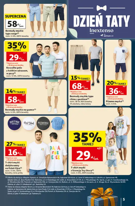 Auchan - gazetka promocyjna Gazetka 30 Lat Hipermarket Auchan od czwartku 18.06 do środy 24.06 - strona 5