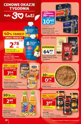 Auchan - gazetka promocyjna Gazetka 30 Lat Hipermarket Auchan od czwartku 18.06 do środy 24.06 - strona 30