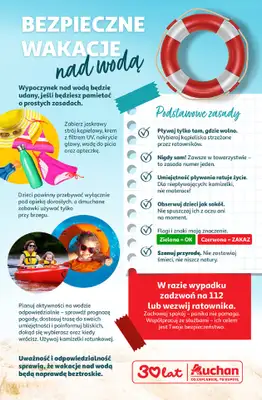 Auchan - gazetka promocyjna Gazetka 30 Lat Hipermarket Auchan od czwartku 18.06 do środy 24.06 - strona 44