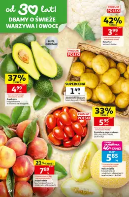Auchan - gazetka promocyjna Gazetka 30 Lat Hipermarket Auchan od czwartku 18.06 do środy 24.06 - strona 22