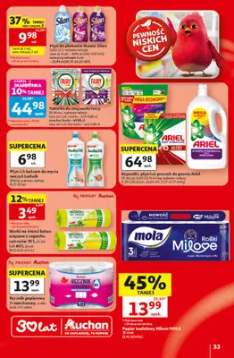 Auchan - gazetka promocyjna Gazetka 30 Lat Hipermarket Auchan od czwartku 18.06 do środy 24.06 - strona 33