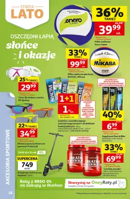 Auchan - gazetka promocyjna Gazetka 30 Lat Hipermarket Auchan od czwartku 18.06 do środy 24.06 - strona 18