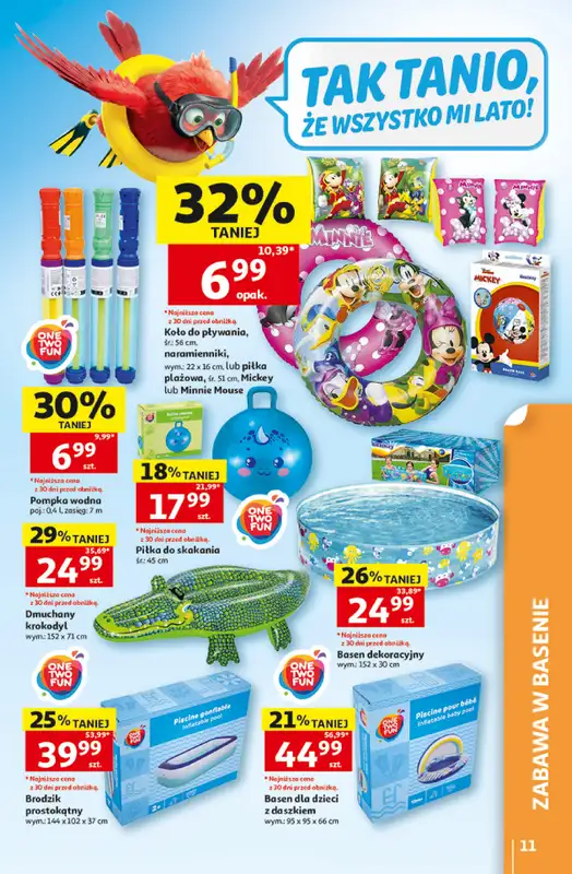 Auchan - gazetka promocyjna Gazetka 30 Lat Hipermarket Auchan od czwartku 18.06 do środy 24.06 - strona 11