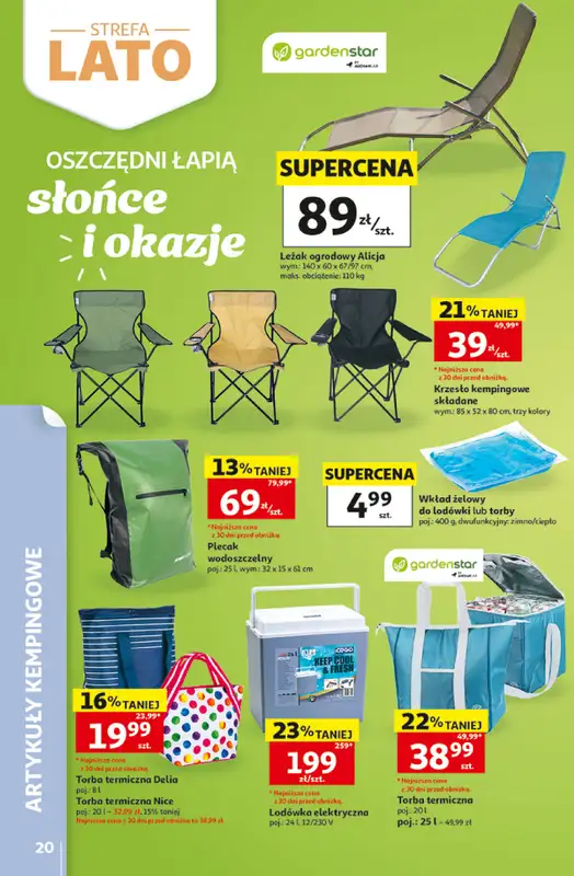 Auchan - gazetka promocyjna Gazetka 30 Lat Hipermarket Auchan od czwartku 18.06 do środy 24.06 - strona 20