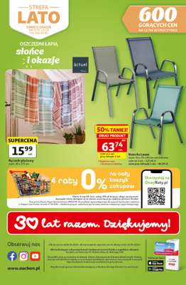 Auchan - gazetka promocyjna Gazetka 30 Lat Hipermarket Auchan od czwartku 18.06 do środy 24.06 - strona 45