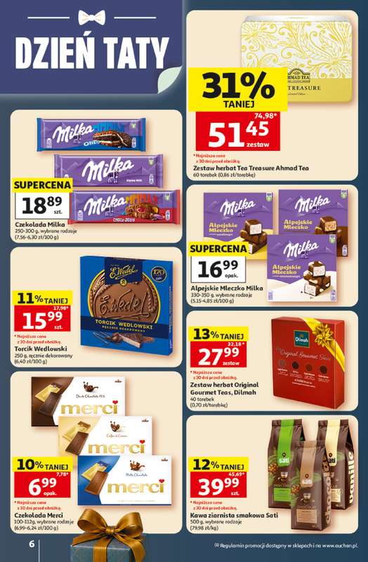 Auchan - gazetka promocyjna Gazetka 30 Lat Hipermarket Auchan od czwartku 18.06 do środy 24.06 - strona 6