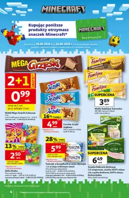 Auchan - gazetka promocyjna Gazetka 30 Lat Hipermarket Auchan od czwartku 18.06 do środy 24.06 - strona 4