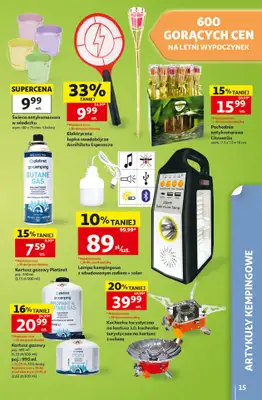 Auchan - gazetka promocyjna Gazetka 30 Lat Hipermarket Auchan od czwartku 18.06 do środy 24.06 - strona 15