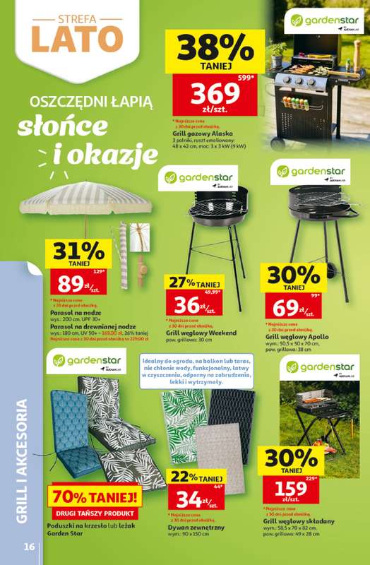 Auchan - gazetka promocyjna Gazetka 30 Lat Hipermarket Auchan od czwartku 18.06 do środy 24.06 - strona 16