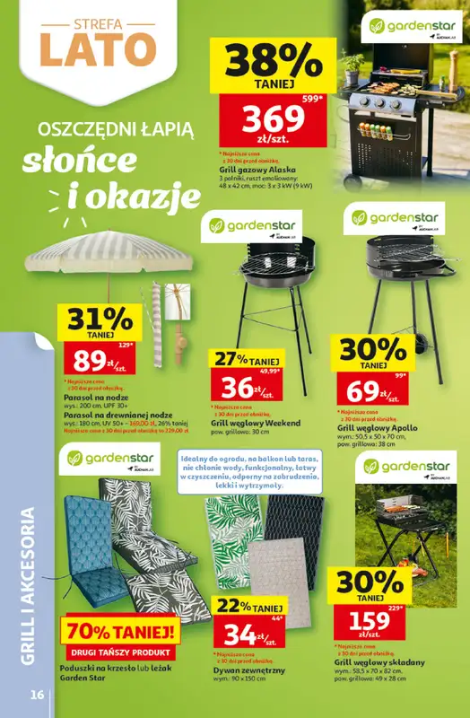 Auchan - gazetka promocyjna Gazetka 30 Lat Hipermarket Auchan od czwartku 18.06 do środy 24.06 - strona 16