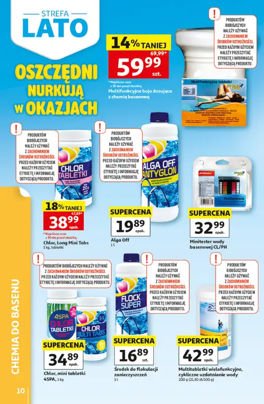 Auchan - gazetka promocyjna Gazetka 30 Lat Hipermarket Auchan od czwartku 18.06 do środy 24.06 - strona 10