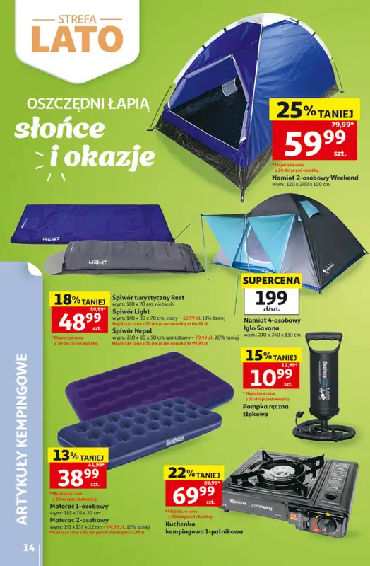 Auchan - gazetka promocyjna Gazetka 30 Lat Hipermarket Auchan od czwartku 18.06 do środy 24.06 - strona 14
