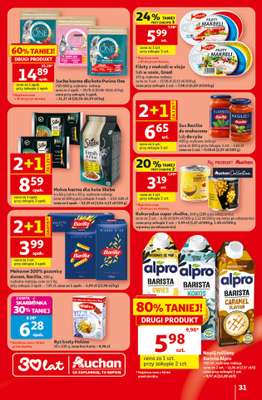Auchan - gazetka promocyjna Gazetka 30 Lat Hipermarket Auchan od czwartku 18.06 do środy 24.06 - strona 31