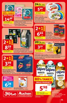 Auchan - gazetka promocyjna Gazetka 30 Lat Hipermarket Auchan od czwartku 18.06 do środy 24.06 - strona 31