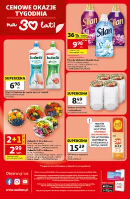 Auchan - gazetka promocyjna Gazetka 30 Lat Supermarket Auchan od czwartku 18.06 do środy 24.06 - strona 8