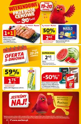 Auchan - gazetka promocyjna Gazetka 30 Lat Supermarket Auchan od czwartku 18.06 do środy 24.06 - strona 2
