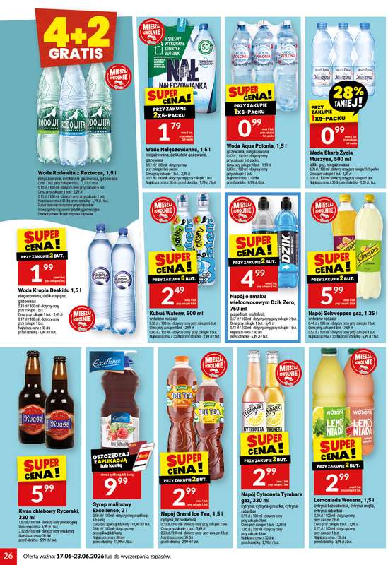 Twój Market - gazetka promocyjna Gazetka od środy 17.06 do wtorku 23.06 - strona 26