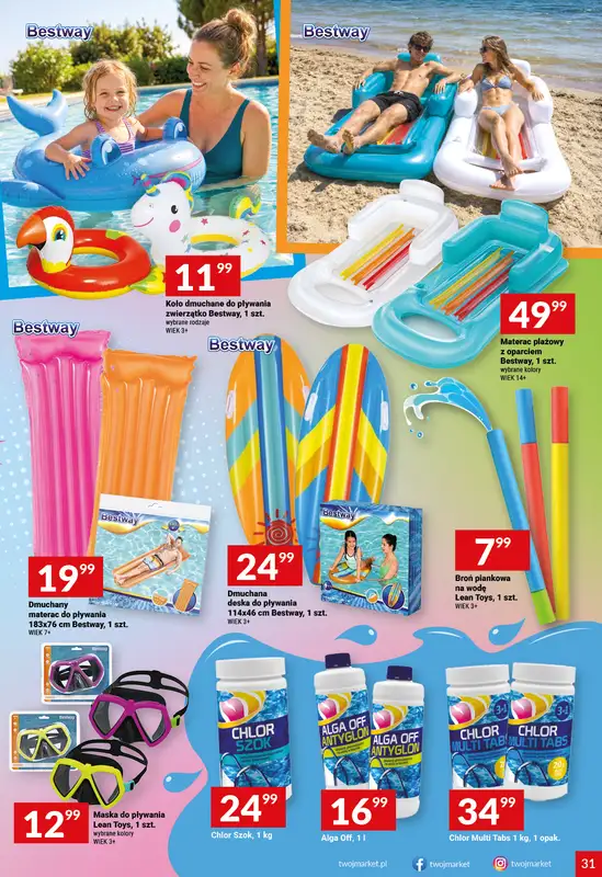 Twój Market - gazetka promocyjna Gazetka od środy 17.06 do wtorku 23.06 - strona 31
