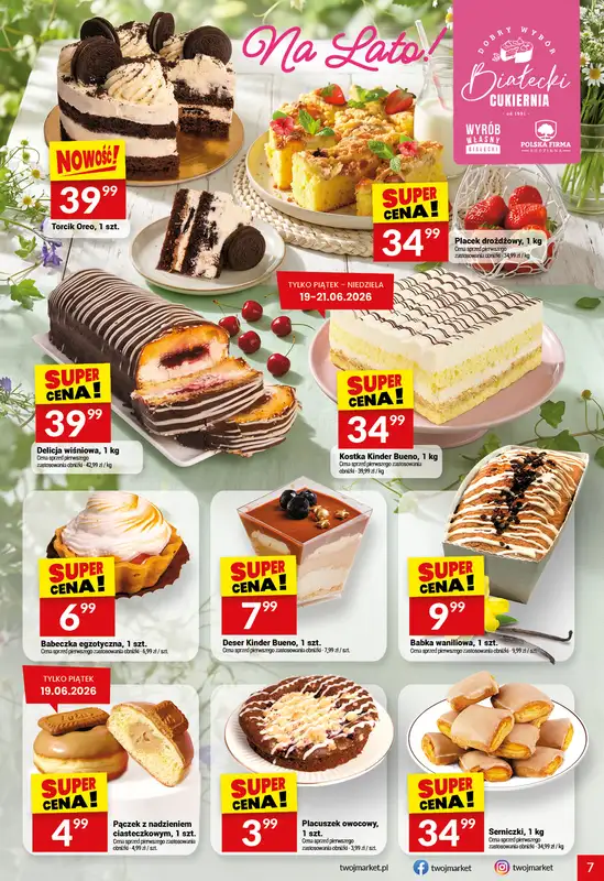 Twój Market - gazetka promocyjna Gazetka od środy 17.06 do wtorku 23.06 - strona 7