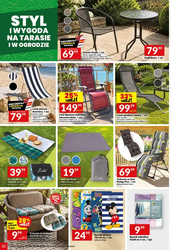 Twój Market - gazetka promocyjna Gazetka od środy 17.06 do wtorku 23.06 - strona 32