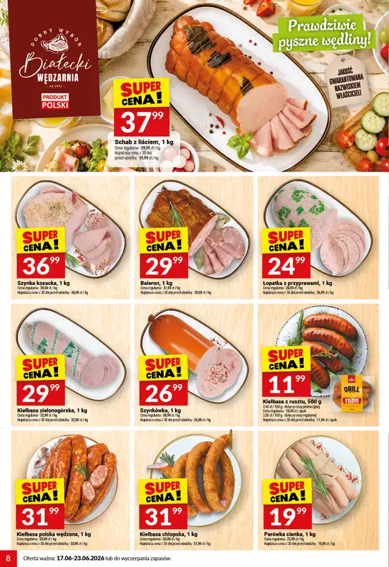 Twój Market - gazetka promocyjna Gazetka od środy 17.06 do wtorku 23.06 - strona 8
