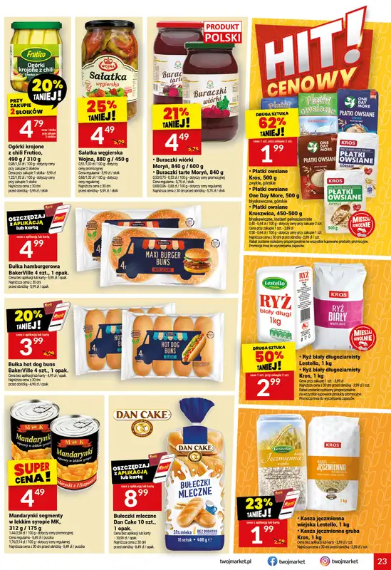 Twój Market - gazetka promocyjna Gazetka od środy 17.06 do wtorku 23.06 - strona 23